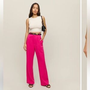 Reformation Petites Mason Pant Corvette - Size 6P